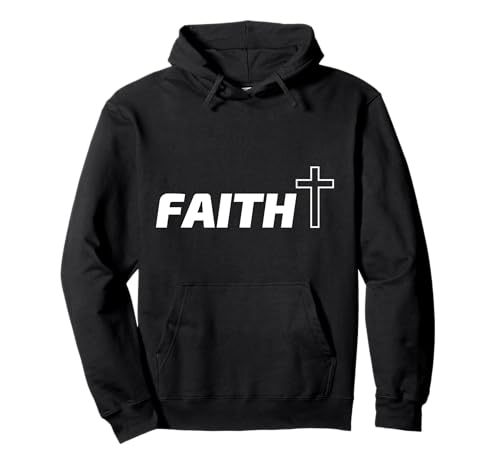 Glaubenskreuz Jesus Christlich Männer Frauen Design Pullover Hoodie von Lightblessed - Perfect Christian Gifts Men Women