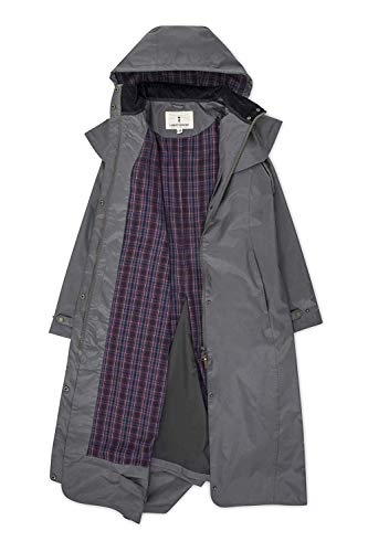 Lighthouse Outback - Damen Regenmantel - lang - wasserdicht - Urbanes Grau - 52 von Lighthouse