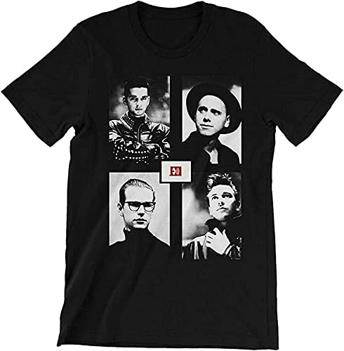 Lightn De&Pe&Che M&Ode Band Poster bedruckt Herren T-Shirt, Schwarz , XL Lightn De&Pe&Che M&Ode Band Poster bedruckt Herren T-Shirt, Schwarz , XL von Lightn