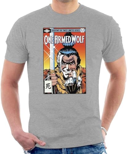 Lightn One Armed Wolf Comic Sekiro Herren T-Shirt, Schwarz , M Lightn One Armed Wolf Comic Sekiro Herren T-Shirt, Schwarz , M von Lightn