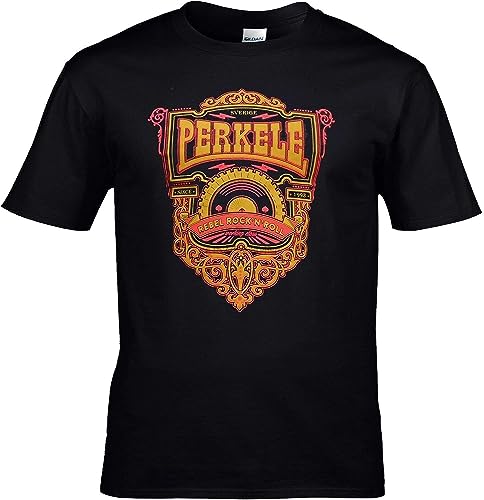 Lightn Perkele - Best from The Past Neu Shirt S-XXL Bandshirt Oi Skinhead Punkrock Oi!, Schwarz , M Lightn Perkele - Best from The Past Neu Shirt S-XXL Bandshirt Oi Skinhead Punkrock Oi!, Schwarz , M von Lightn
