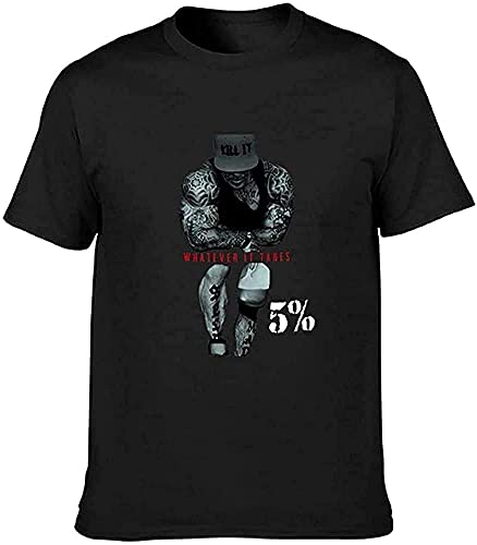 Lightn Rip Rich Piana 5% Whatever It Takes T-Shirt, Schwarz, Schwarz , XL Lightn Rip Rich Piana 5% Whatever It Takes T-Shirt, Schwarz, Schwarz , XL von Lightn