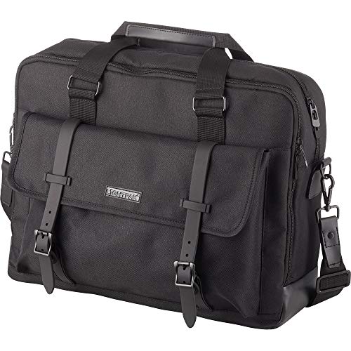 LIGHTPAK Laptoptasche Twyx für 15 Zoll Notebooks, Umhängetasche aus 600D Polyester mit Organizer-Fach Sporttasche, 40 cm, Schwarz von LIGHTPAK