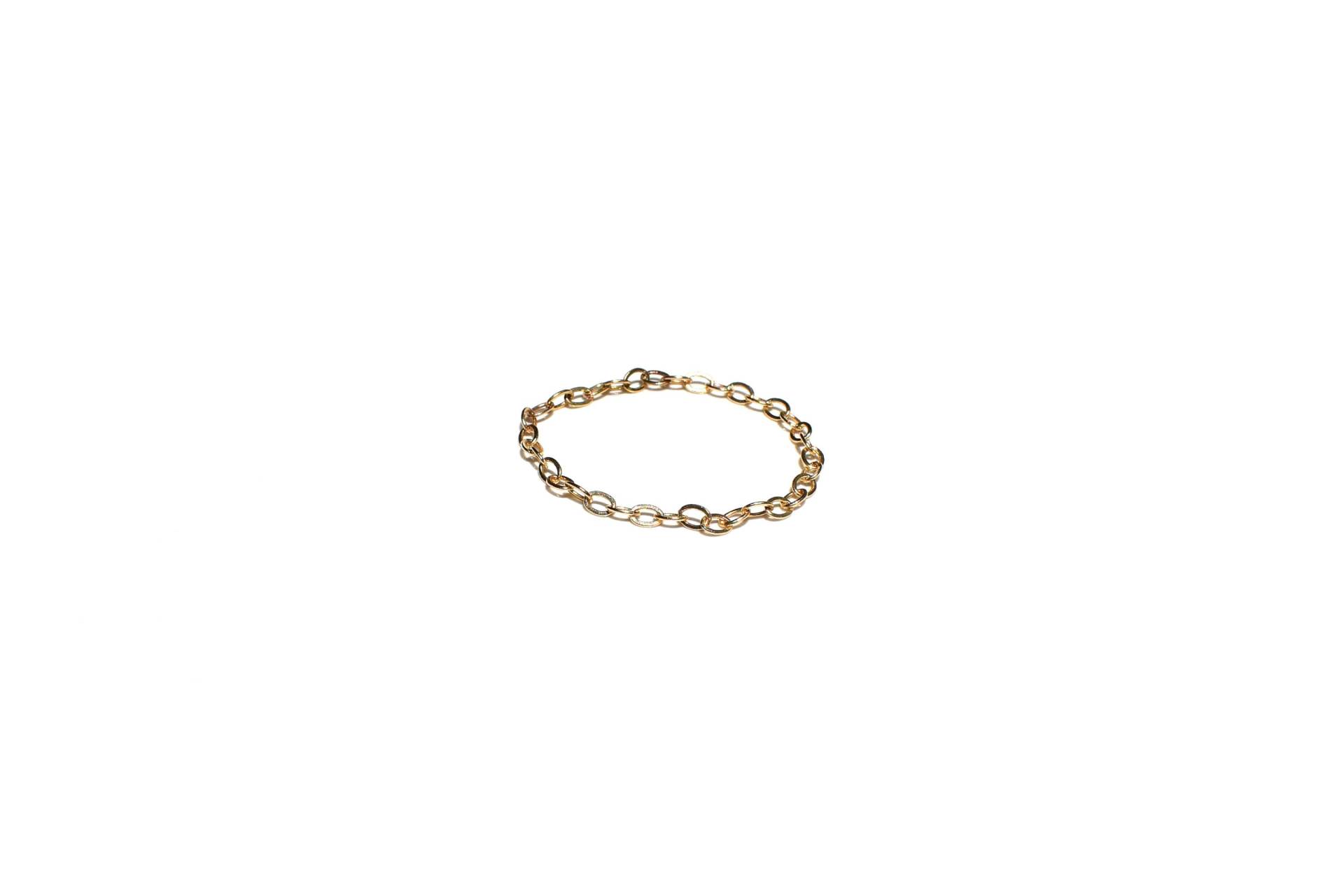 Kettenring - 14K Massives Gelbgold Kettenring - 14K Massives Gelbgold von LihikaiJewelry
