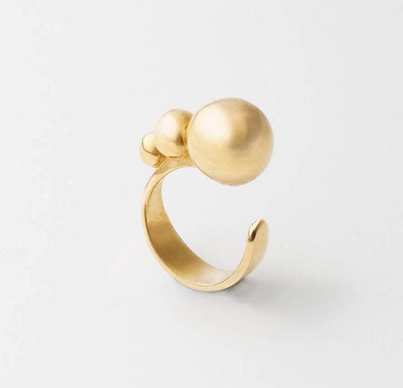 Anillo Moderno Esferas - Geométrico Escultura Oro Ajustable Joya Arquitectura De Aut Elegante Urbano Modernista Anillo Moderno Esferas - Geométrico Escultura Oro Ajustable Joya Arquitectura De Aut Elegante Urbano Modernista von Lijewellery