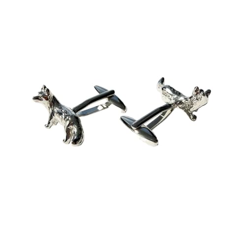 Lijiaxiuyc-101 manschettenknöpfe Manschettenknöpfe Fuchs in Tierform, Manschettenknöpfe for Herren, Business-Hemd, Manschettenknöpfe anstecknadel Herren Anzug Lijiaxiuyc-101 manschettenknöpfe Manschettenknöpfe Fuchs in Tierform, Manschettenknöpfe for Herren, Business-Hemd, Manschettenknöpfe anstecknadel Herren Anzug von Lijiaxiuyc-101