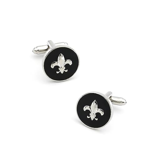 Lijiaxiuyc-101 manschettenknöpfe Manschettenknöpfe Silber Iris Gentleman Manschettenknöpfe Passende Hemdmanschettenknöpfe im schwarzen und silbernen Stil anstecknadel Herren Anzug Lijiaxiuyc-101 manschettenknöpfe Manschettenknöpfe Silber Iris Gentleman Manschettenknöpfe Passende Hemdmanschettenknöpfe im schwarzen und silbernen Stil anstecknadel Herren Anzug von Lijiaxiuyc-101