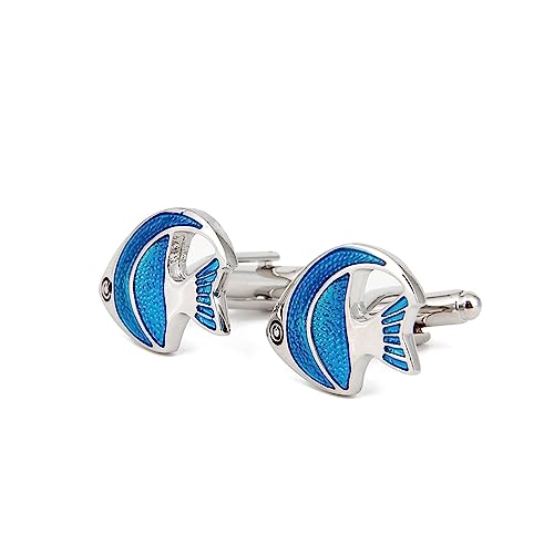 Lijiaxiuyc-101 manschettenknöpfe Manschettenknöpfe for Herren, Blaue Fischmaul-Knöpfe, formelle Hemd-Manschettenknöpfe, Schmuck-Accessoires anstecknadel Herren Anzug Lijiaxiuyc-101 manschettenknöpfe Manschettenknöpfe for Herren, Blaue Fischmaul-Knöpfe, formelle Hemd-Manschettenknöpfe, Schmuck-Accessoires anstecknadel Herren Anzug von Lijiaxiuyc-101