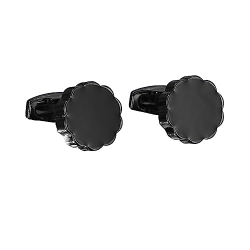 Lijiaxiuyc-101 manschettenknöpfe Manschettenknöpfe for Herren, Schwarze runde Knöpfe, formelle Business-Hemd-Manschettenknöpfe anstecknadel Herren Anzug Lijiaxiuyc-101 manschettenknöpfe Manschettenknöpfe for Herren, Schwarze runde Knöpfe, formelle Business-Hemd-Manschettenknöpfe anstecknadel Herren Anzug von Lijiaxiuyc-101