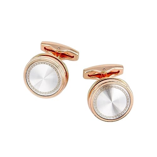 Lijiaxiuyc-101 manschettenknöpfe Manschettenknöpfe mit rechteckigem Muster, Business-Hemd, dreidimensionaler Manschettenknöpfe aus Roségold, Schmuck anstecknadel Herren Anzug Lijiaxiuyc-101 manschettenknöpfe Manschettenknöpfe mit rechteckigem Muster, Business-Hemd, dreidimensionaler Manschettenknöpfe aus Roségold, Schmuck anstecknadel Herren Anzug von Lijiaxiuyc-101