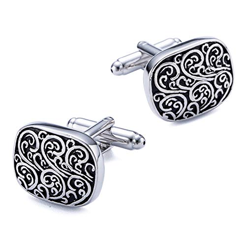 Lijiaxiuyc-101 manschettenknöpfe Muster Manschettenknöpfe Business Hemd Knöpfe Anzug Ärmel Nägel Hochzeit Manschettenknöpfe anstecknadel Herren Anzug von Lijiaxiuyc-101