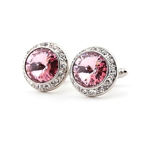 Lijiaxiuyc-101 manschettenknöpfe Rosa Manschettenknöpfe Herren-Manschettenknöpfe Runde Glas-Manschettenknöpfe Herren-Schmuckzubehör anstecknadel Herren Anzug Lijiaxiuyc-101 manschettenknöpfe Rosa Manschettenknöpfe Herren-Manschettenknöpfe Runde Glas-Manschettenknöpfe Herren-Schmuckzubehör anstecknadel Herren Anzug von Lijiaxiuyc-101