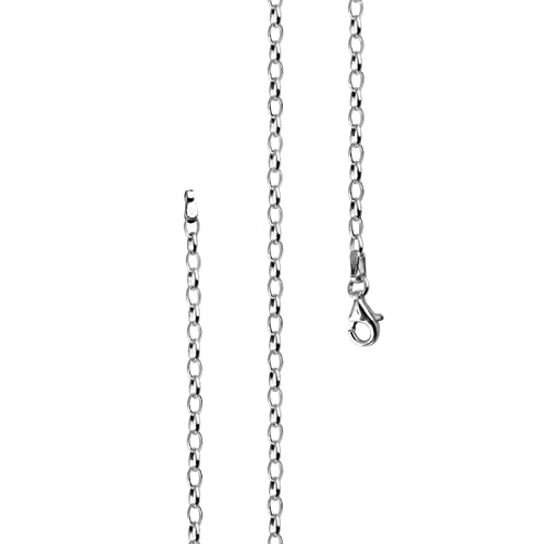 Lijoh Ankerkette 925 Silber Damen Kette 2,7 mm Halskette Silberkette Charm-Kette Länge 60 cm LJ1032-050 Lijoh Ankerkette 925 Silber Damen Kette 2,7 mm Halskette Silberkette Charm-Kette Länge 60 cm LJ1032-050 von Lijoh