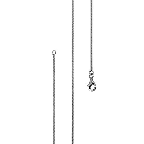 Lijoh dünne Schlangenkette 925 Silber Damen Kette 1 mm Halskette Silberkette Länge 42 cm LJ1021-042 Lijoh dünne Schlangenkette 925 Silber Damen Kette 1 mm Halskette Silberkette Länge 42 cm LJ1021-042 von Lijoh