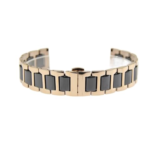 Likaixin19099 12 14 16 18 20 22mm Frauen Keramikuhr Weiche glatte Füllung Multi-Design-Uhrband Edelstahl Common Armbänder von Likaixin19099