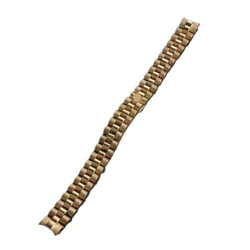 Likaixin19099 13mm 17 mm 20 mm 21 mm Edelstahlgurt Herren Uhrzubehör kompatibel mit wasserdichtem Frauenband von Likaixin19099