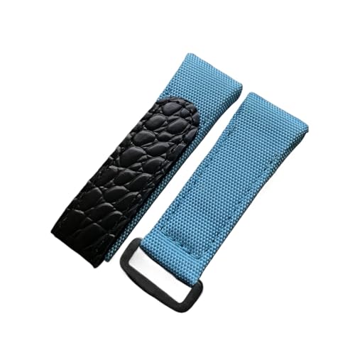 Likaixin19099 25mm Black Blue Gray Red Nylon Canvas RM50 RM53 Watch Strap Band Bracelet von Likaixin19099