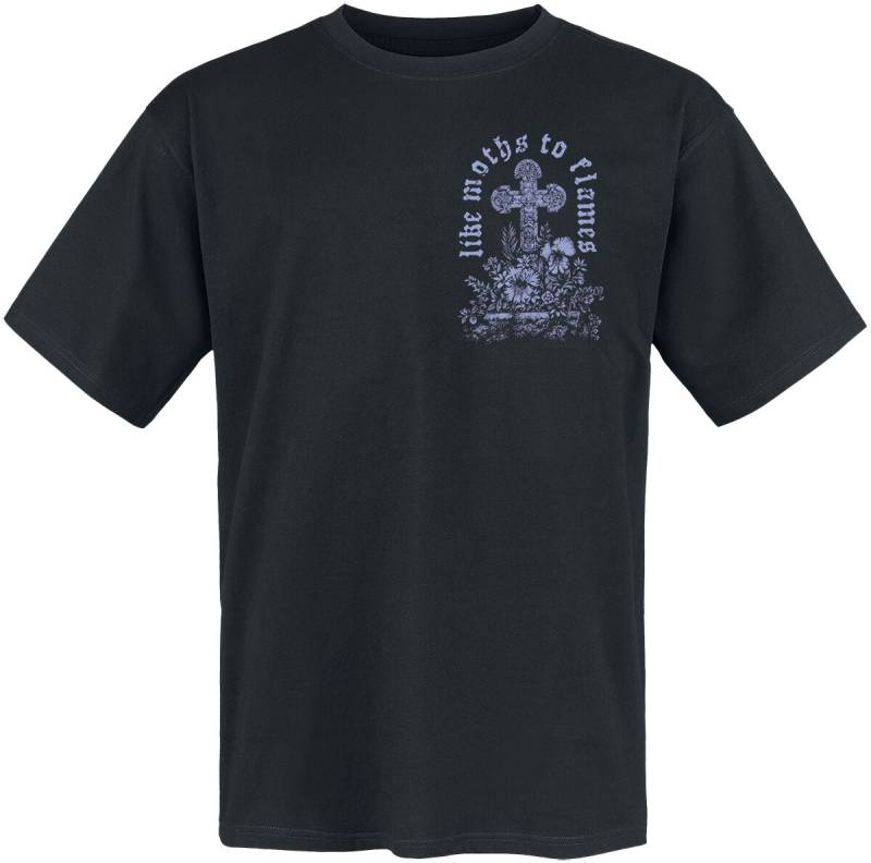 Like Moths To Flames Angel Weep T-Shirt schwarz in L von Like Moths To Flames