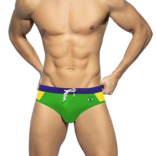 LikeJump Herren Schwimmhose Badehose Wassersport Männer Schwimmen Slip Surfshorts Badeanzug Trunk Badeshorts von LikeJump