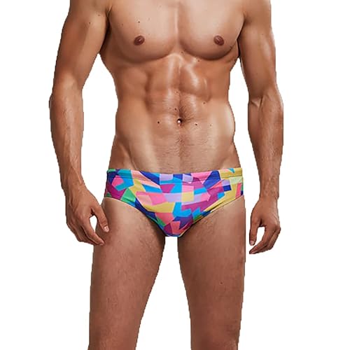 LikeJump Herren Schwimmhose Wassersport Badehose Männer Schwimmen Slip Surfshorts Badeanzug Trunk Badeshorts von LikeJump