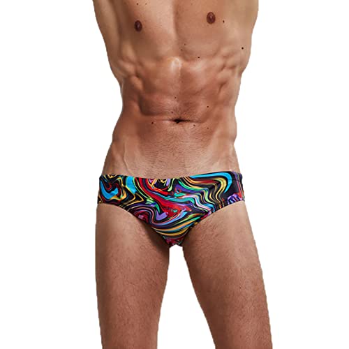 LikeJump Herren Schwimmhose Wassersport Badehose Männer Schwimmen Slip Surfshorts Badeanzug Trunk Badeshorts von LikeJump