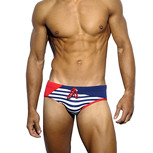 LikeJump Herren Schwimmhose Wassersport Badehose Männer Schwimmen Slip Surfshorts Badeanzug Trunk Badeshorts von LikeJump