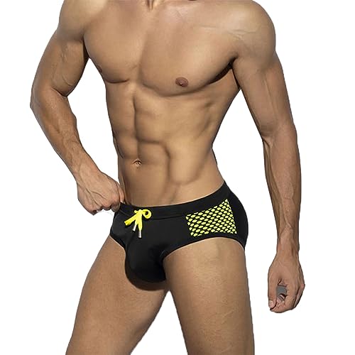 LikeJump Herren Schwimmhose Wassersport Badehose Männer Schwimmen Slip Surfshorts Badeanzug Trunk Badeshorts von LikeJump