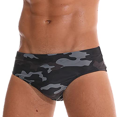 LikeJump Herren Schwimmhose Wassersport Badehose Männer Schwimmen Slip Surfshorts Badeanzug Trunk Badeshorts von LikeJump