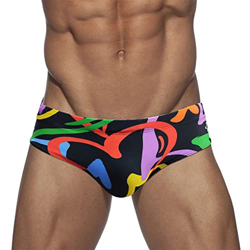 LikeJump Herren Schwimmhose Wassersport Badehose Männer Schwimmen Slip Surfshorts Badeanzug Trunk Badeshorts von LikeJump