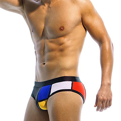 LikeJump Herren Schwimmhose Wassersport Badehose Männer Schwimmen Slip Surfshorts Badeanzug Trunk Badeshorts von LikeJump