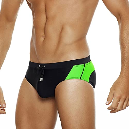 LikeJump Herren Schwimmhose Wassersport Badehose Männer Schwimmen Slip Surfshorts Badeanzug Trunk Badeshorts von LikeJump