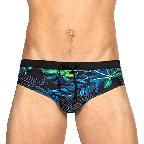 LikeJump Herren Schwimmhose Wassersport Badehose Männer Schwimmen Slip Surfshorts Badeanzug Trunk Badeshorts von LikeJump