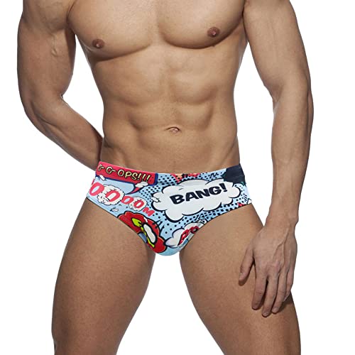 LikeJump Herren Schwimmhose Wassersport Badehose Männer Schwimmen Slip Surfshorts Badeanzug Trunk Badeshorts von LikeJump