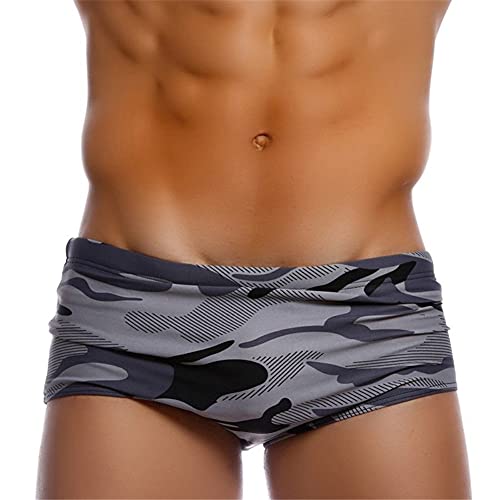 LikeJump Herren Schwimmhose Wassersport Badehose Männer Schwimmen Slip Surfshorts Badeanzug Trunk Badeshorts von LikeJump