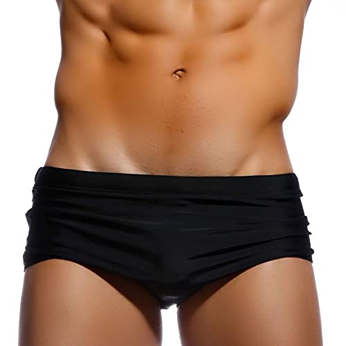 LikeJump Herren Schwimmhose Wassersport Badehose Männer Schwimmen Slip Surfshorts Badeanzug Trunk Badeshorts von LikeJump