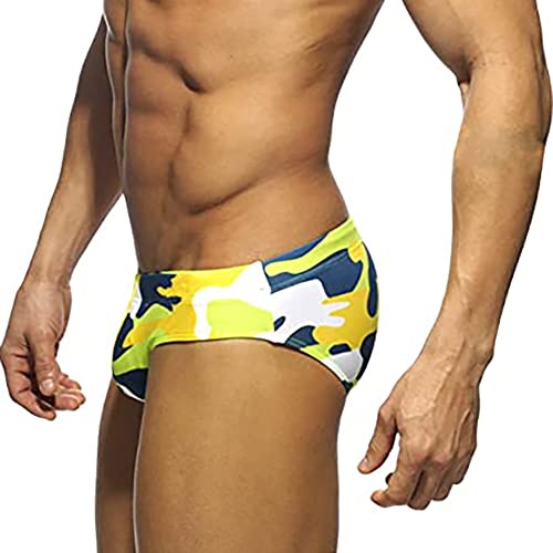 LikeJump Herren Schwimmhose Wassersport Badehose Männer Schwimmen Slip Surfshorts Badeanzug Trunk Badeshorts von LikeJump