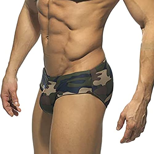 LikeJump Herren Schwimmhose Wassersport Badehose Männer Schwimmen Slip Surfshorts Badeanzug Trunk Badeshorts von LikeJump