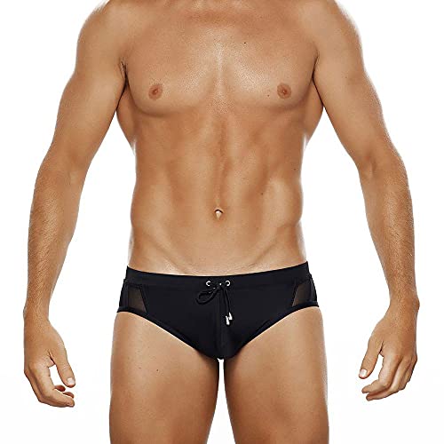 LikeJump Herren Schwimmhose Wassersport Badehose Männer Schwimmen Slip Surfshorts Badeanzug Trunk Badeshorts von LikeJump