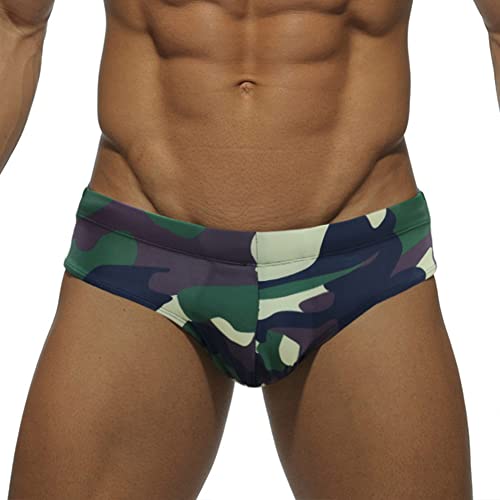 LikeJump Herren Schwimmhose Wassersport Badehose Männer Schwimmen Slip Surfshorts Badeanzug Trunk Badeshorts von LikeJump