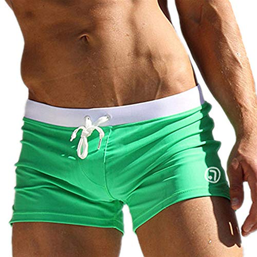 LikeJump Herren Schwimmhose Wassersport Badehose Männer Schwimmen Slip Surfshorts Badeanzug Trunk Badeshorts von LikeJump