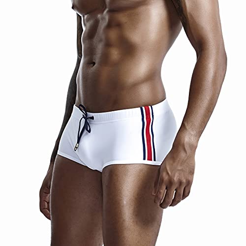 LikeJump Herren Schwimmhose Wassersport Badehose Männer Schwimmen Slip Surfshorts Badeanzug Trunk Badeshorts von LikeJump