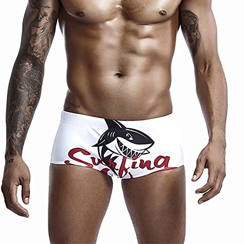 LikeJump Herren Schwimmhose Wassersport Badehose Männer Schwimmen Slip Surfshorts Badeanzug Trunk Badeshorts von LikeJump