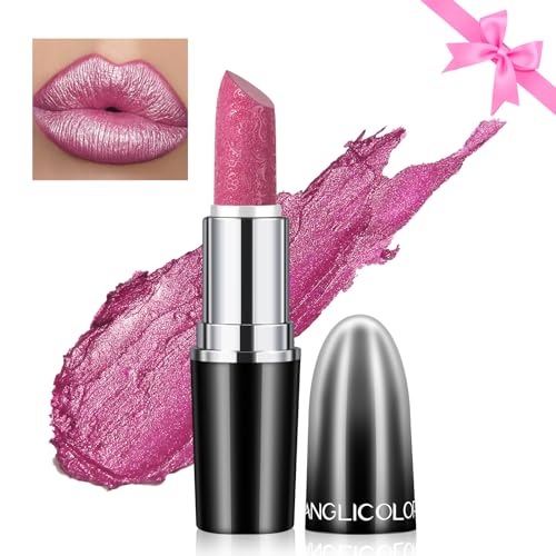 Likesing 1 Stück Glitzer Lippenstift Set Lipgloss 24 Stunden Halt Matte Lipstick Lip Gloss Long Lasting Lippenstift Pink Roter Nude Lip Balm Make up Damen Frauen Lipgloss Geschenk (15, 1) von Likesing