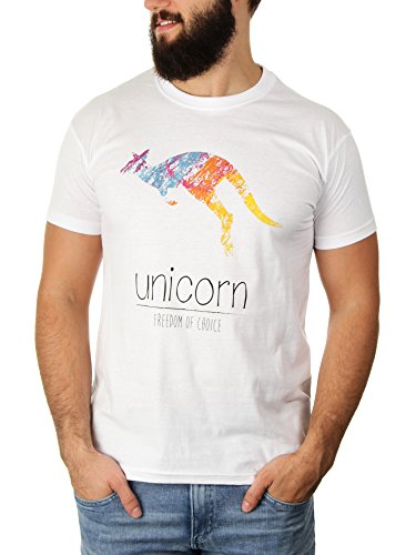 Freedom of Choice - Herren T-Shirt von KaterLikoli, Gr. 2XL, Weiß von Likoli