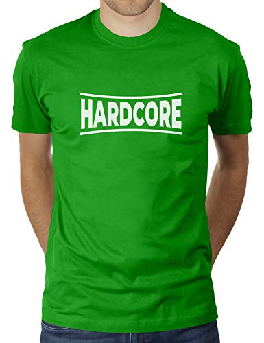 Hardcore Blast - Herren T-Shirt von KaterLikoli, Gr. XL, Apple Green von Likoli