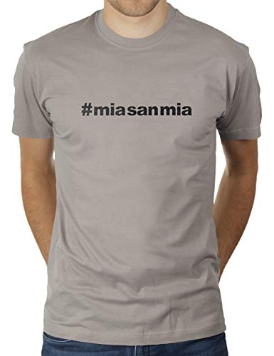 Hashtag mia san mia #miasanmia - Herren T-Shirt von KaterLikoli, Gr. XL, Light Gray von Likoli