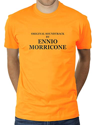 Original Soundtrack by Ennio Morricone - Herren T-Shirt von KaterLikoli, Gr. XL, Gold Yellow von Likoli