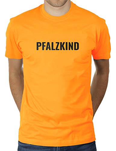 Pfalzkind - Herren T-Shirt von KaterLikoli, Gr. 2XL, Gold Yellow von Likoli