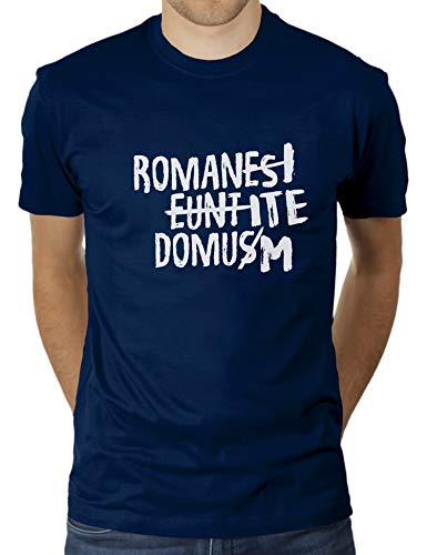 Romani ITE Domum - Herren T-Shirt von KaterLikoli, Gr. 2XL, French Navy von Likoli