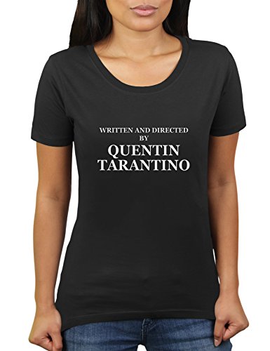 Written and Directed by Quentin Tarantino - Damen T-Shirt von KaterLikoli, Gr. 3XL, Deep Black von Likoli